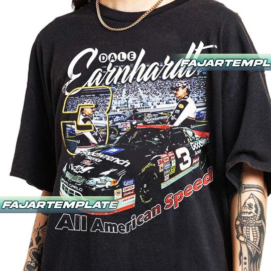 Dale Earnhardt Vintage T-Shirt, Gift For Woman and Man Unisex Softstyle T-Shirt