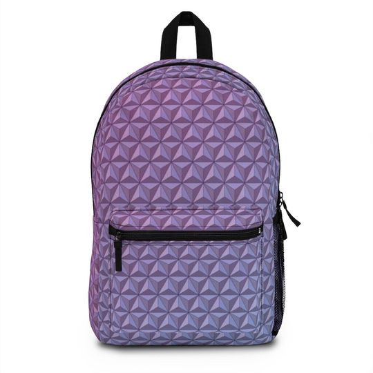 Nighttime Spaceship Earth - Epcot  - Disney World Backpack -  School Backpack