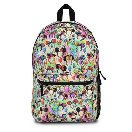 Mickey and Disney Character Ears - Disney Backpack - Pride - School Backpack - Bookbag
