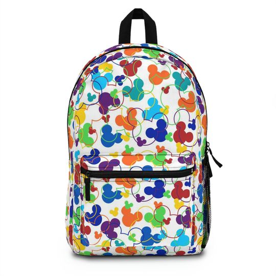 Rainbow Mickey Confetti - Disney Trip Backpack