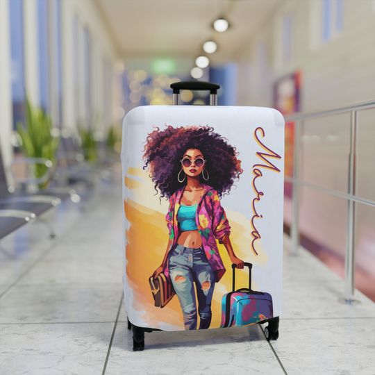 Personalized Luggage Cover, Luggage Protection Cover