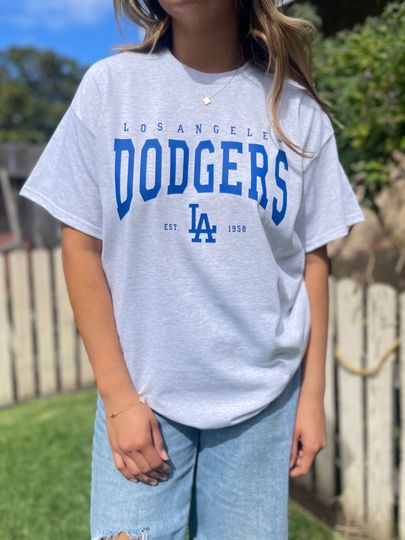 La Dodgers T-Shirt, LA Dodgers Shirt, Los Angeles Dodgers Tee,Dodgers Tee, Dodger Blue, Dodgers Shirt, Dodgers Gifts