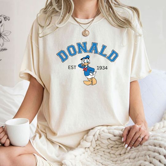 Retro Donald Duck Est 1934 Shirt, Duck Trip Shirt, Donald Duck est 1934 Shirt, Vacation Shirt