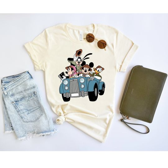 Animal Kingdom Safari Shirt, Mickey and Friends Safari Jeep Shirt