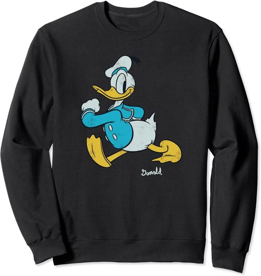 Disney Mickey and Friends Classic Donald Duck Sweatshirt