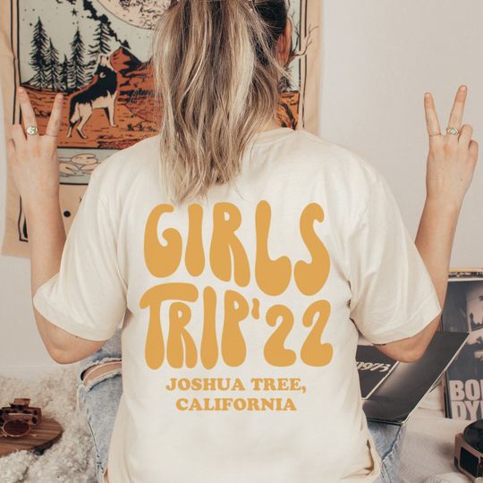 Custom Girls Trip Matching T Shirts
