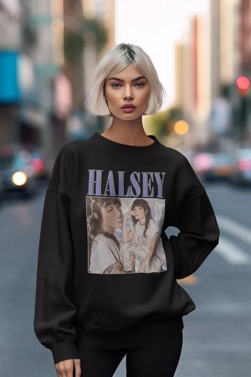 Halsey Sweatshirt, Music Fan, Retro Fan Gift, Music Shirt
