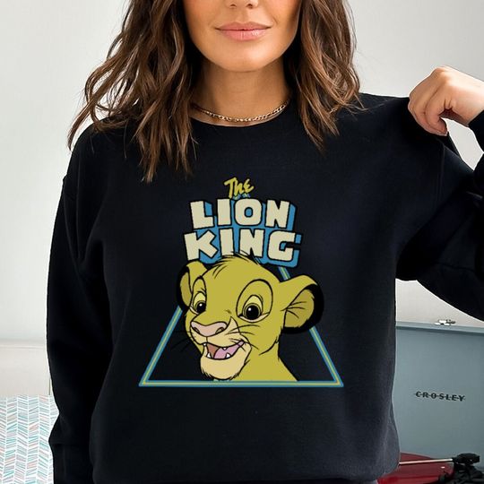 Lion King Retro Cute Simba Hakuna Matata Sweatshirt, Magic Kingdom Trip Shirt, Family Birthday Gift