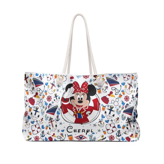 Personalized Disney Cruise Weekender Bag