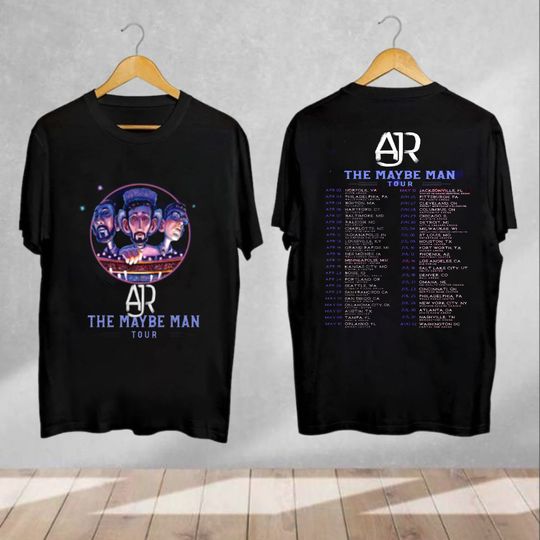 AJR Band Shirt, The Maybe Man Tour Shirt