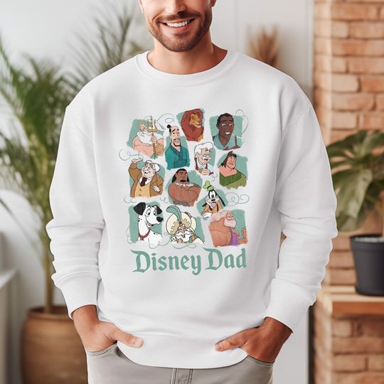 Disneyland Zues Mufasa Dad Sweatshirt