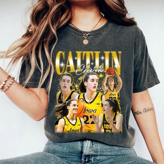 Caitlin Clark Iowa Hawkeyes Basketball Player Shirt