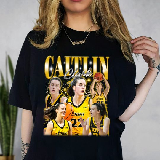 Caitlin Clark Iowa Hawkeyes Basketball Player Shirt