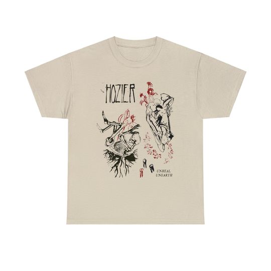 Unreal Unearth Hozier Shirt, Hozier Tour 2023 Shirt, Vintage Hozier Shirt