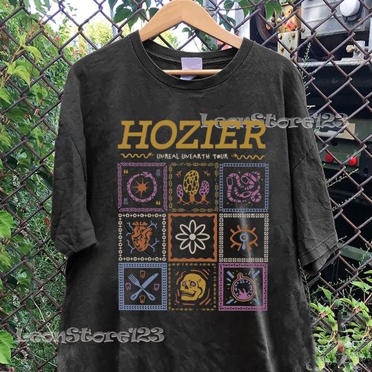 Vintage Hozier Unreal Unearth Tour Shirt, Sirius Black Vintage Shirt, Hozier Fan Gift
