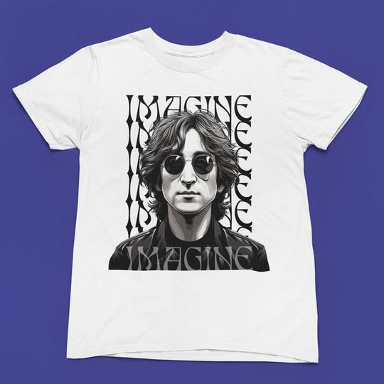 J Lennon Imagine Graphic T-Shirt