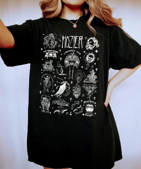 Vintage Hozier Unreal Unearth Tour Shirt, Hozier T-Shirt