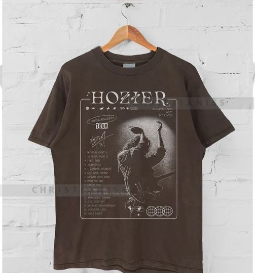Hozier tracklist ,Album Music Shirt, Hozier Unisex Gift Bootleg Hozier album tshirt