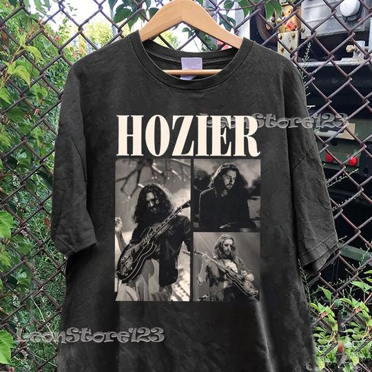 Vinatge Hozier T-Shirt, Hozier Album UnReal UnEarth Music, Bootleg Hozier album shirt