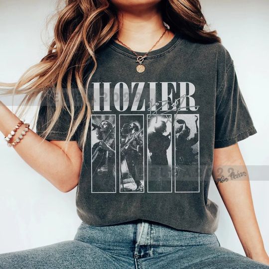 Hozier Gift tee, Bootleg UnReal UnEarth Music ,Album Hozier Shirt