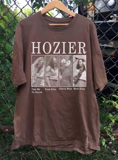 Hozier Concert Retro Shirt, Hozier Album Graphic Tee, Hozier Tour shirt