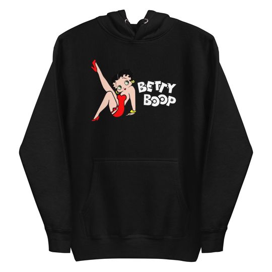 Betty Boop Unisex Pullover Hoodie