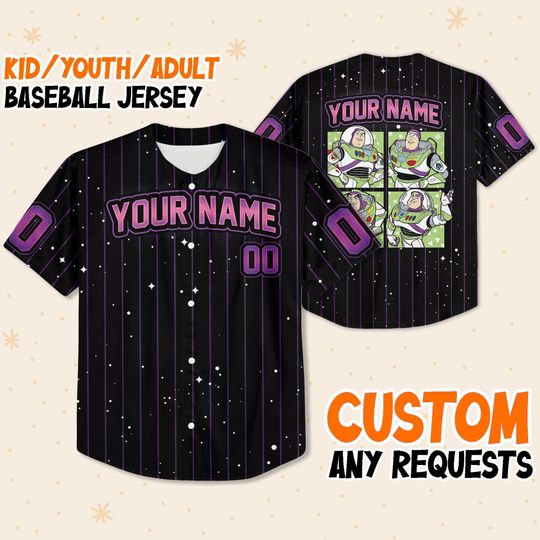 Buzz Lightyear Baseball Jersey