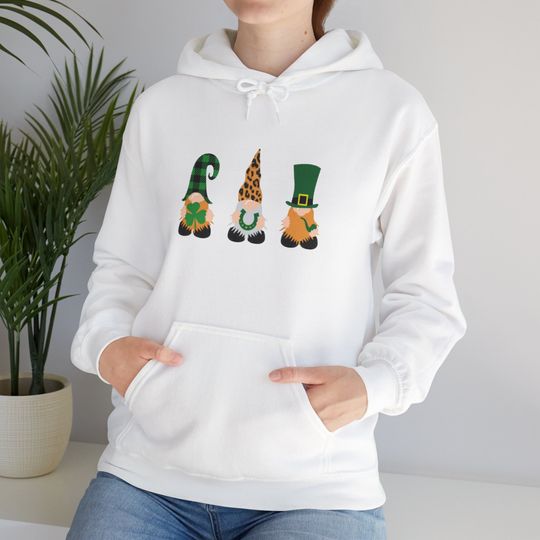 St. Patrick's Day Gnome Hoodie