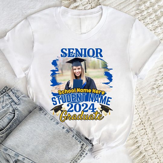 Personalized Graduation T Shirt 2024 Graduation Gift