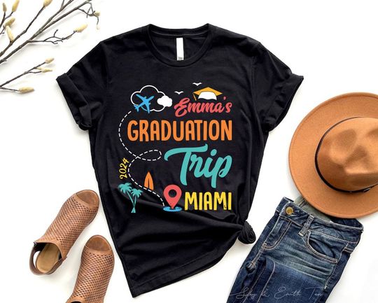 Custom Family Graduation Cruise Shirts, Matching Family