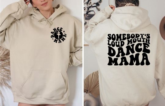 Dance Mom Hoodie, Dance Sweater, Mom Hoodie, Love Dance Gift, Sports Mom Sweatshirt, Dance Gift, Cute Dance Hoodie, Gifts Mama