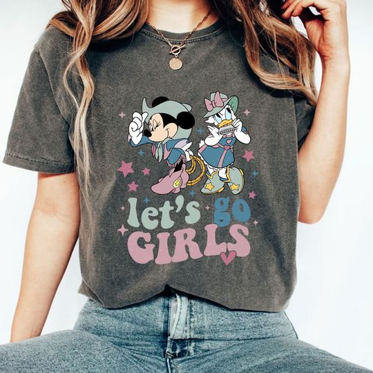 Let's Go Girls Minnie Daisy Shirt, Western Country Music Shirt