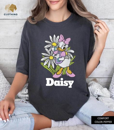Daisy Duck Shirt, Vintage Daisy Duck Shirt, Disney Shir