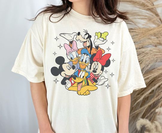 Mickey and Friends Shirt, Daisy Duck Shirt