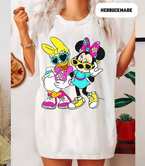 Retro Daisy And Minnie Summer Best Friend Shirt