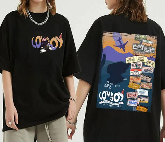 Lovejoy Tour Concert Shirt, Across The Pond Tour ,Lovejoy Tour Fan Gift, Lovejoy Tour Shirt For Fan, The Lazy Cat Tshirt