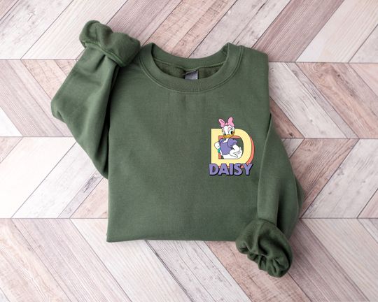 Daisy Duck Sweatshirt, Disney Girls Sweatshirt