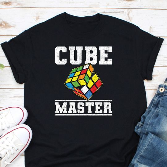 Cube Master Shirt, Rubik Cube Shirt, Rubik Solve Lover Shirt, Solve a Rubik Cube, Rubik Cube Expert, Rubik Cube Gift, Rubik Master