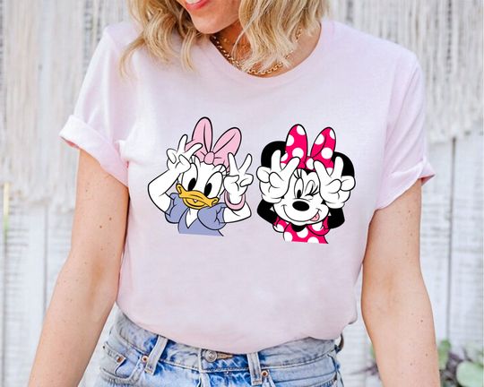 Disney Daisy Duck And Minnie Mouse Shirt