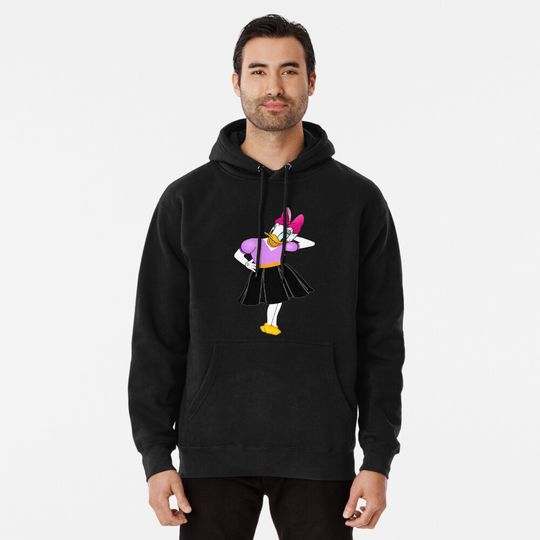 Stay Beautiful Daisy Duck Pullover Hoodie