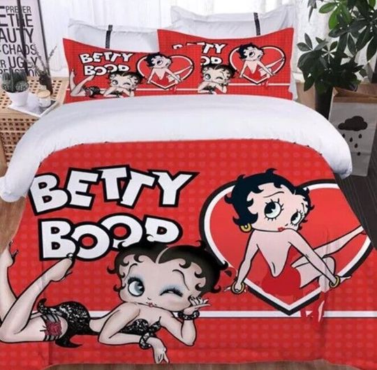 Betty Boop Big Full Queen Microfiber Bedding Set