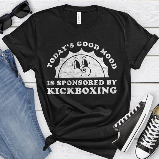 Kickboxing Shirt, Funny Kickboxer Gift, Kickboxer T-shirt for Men or Women, I Love Kickboxing, I Heart Kickboxing