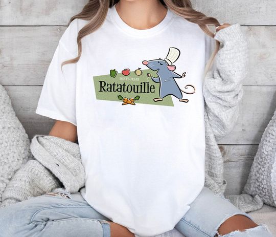 Ratatouille Remy Mouse Shirt, Disney Remy Anyone Can Cook Shirt