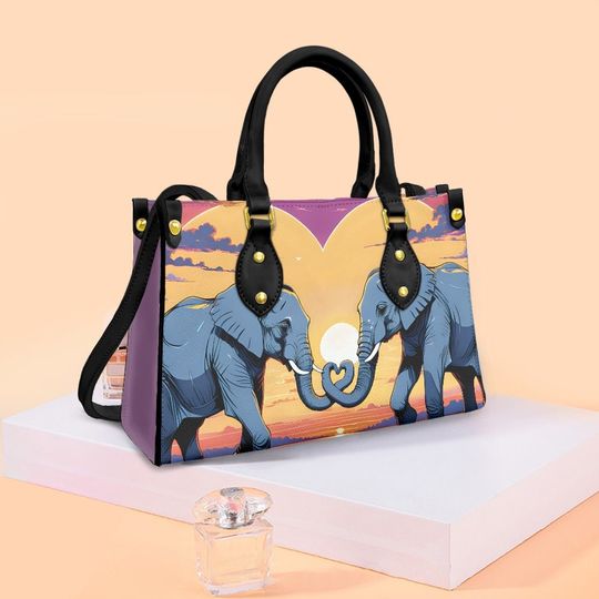 elephant Leather Bags, Animal lover Gift