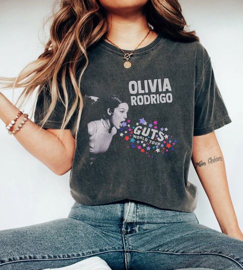 Olivia Rodrigo Guts Tour 2024 Shirt, The Guts World Tour 2024 Shirt, Olivia Rodrigo T-Shirt, Olivia Rodrigo Sweater, Guts Tour 2024 Shirt