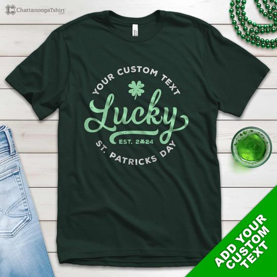 Custom Lucky St. Patrick's Day with Personalized