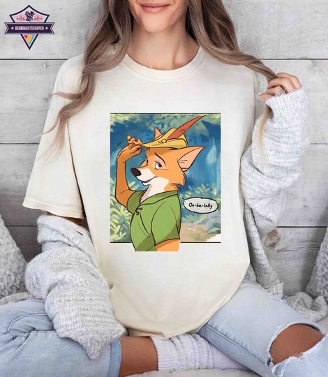 Vintage Walt Disney Robin Hood 1973 Oo De lally Shirt