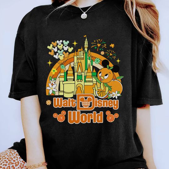 Vintage Orange Bird Shirt | Orange Bird Hello Sunshine Shirt | Family Vacation | Magic Kingdom Birthday Gifts