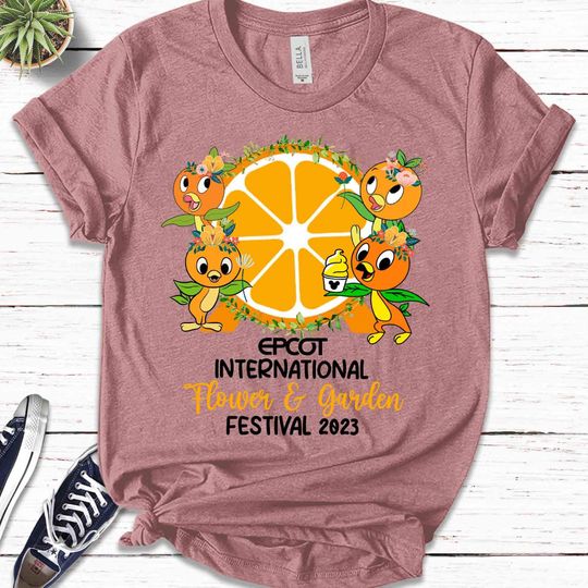 Orange Bird Shirt, Epcot Flower and Garden Shirt, Epcot Festival Shirt, Spaceship Earth Shirt, Orange Bird Epcot Shirt