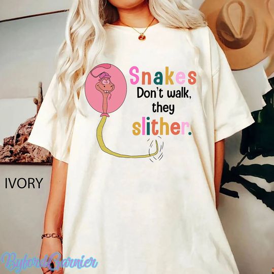Retro 70s Sir Hiss Snakes Don't Walk They Slither Shirt